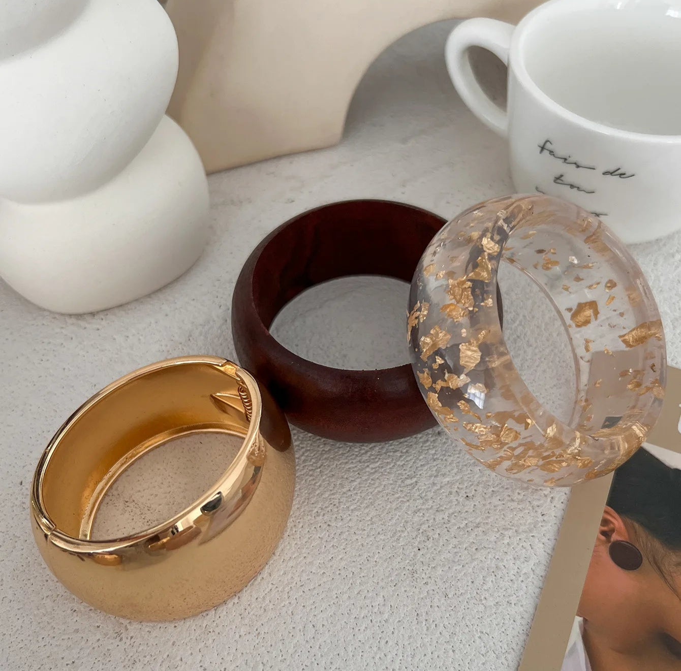 011 - Vintage Designer Bangle Bracelet