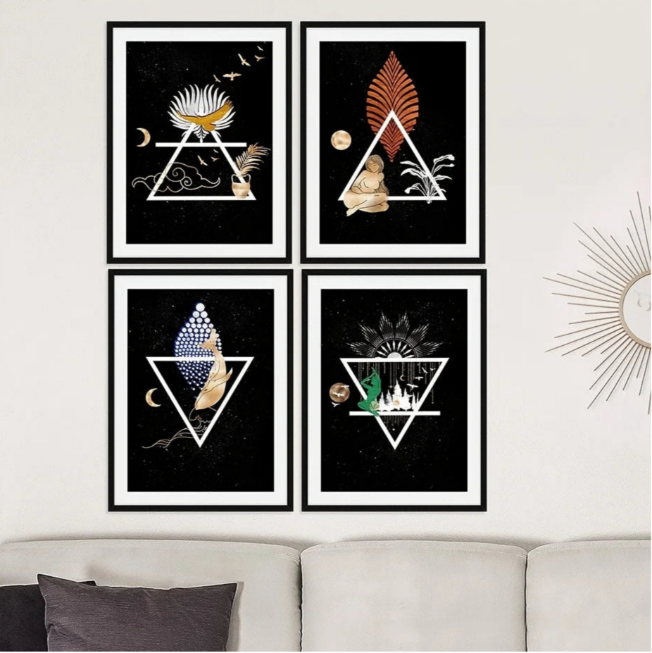 009 - Four Elements Canvas Print