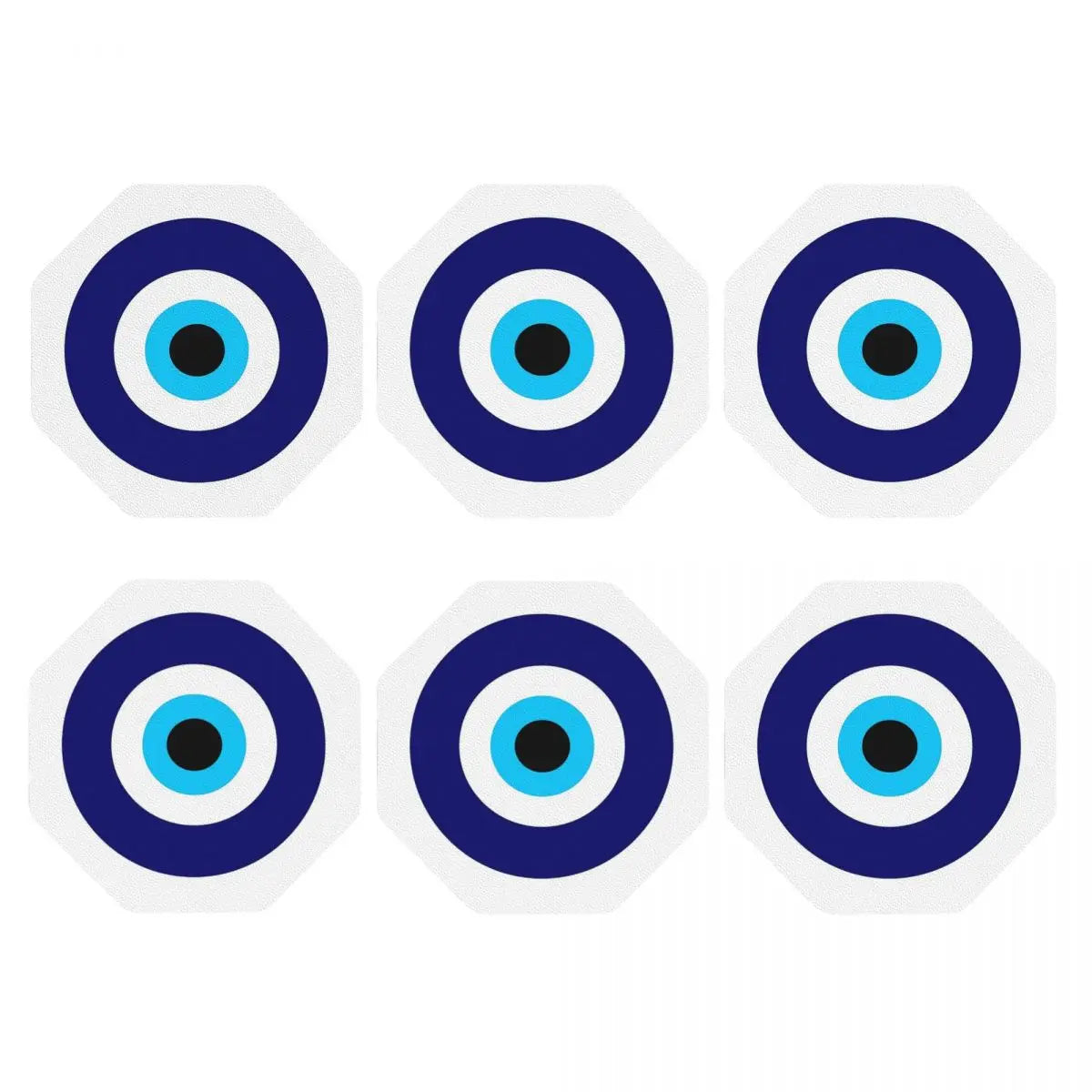 004 - Evil Eye Nazar Coasters – Set of 6