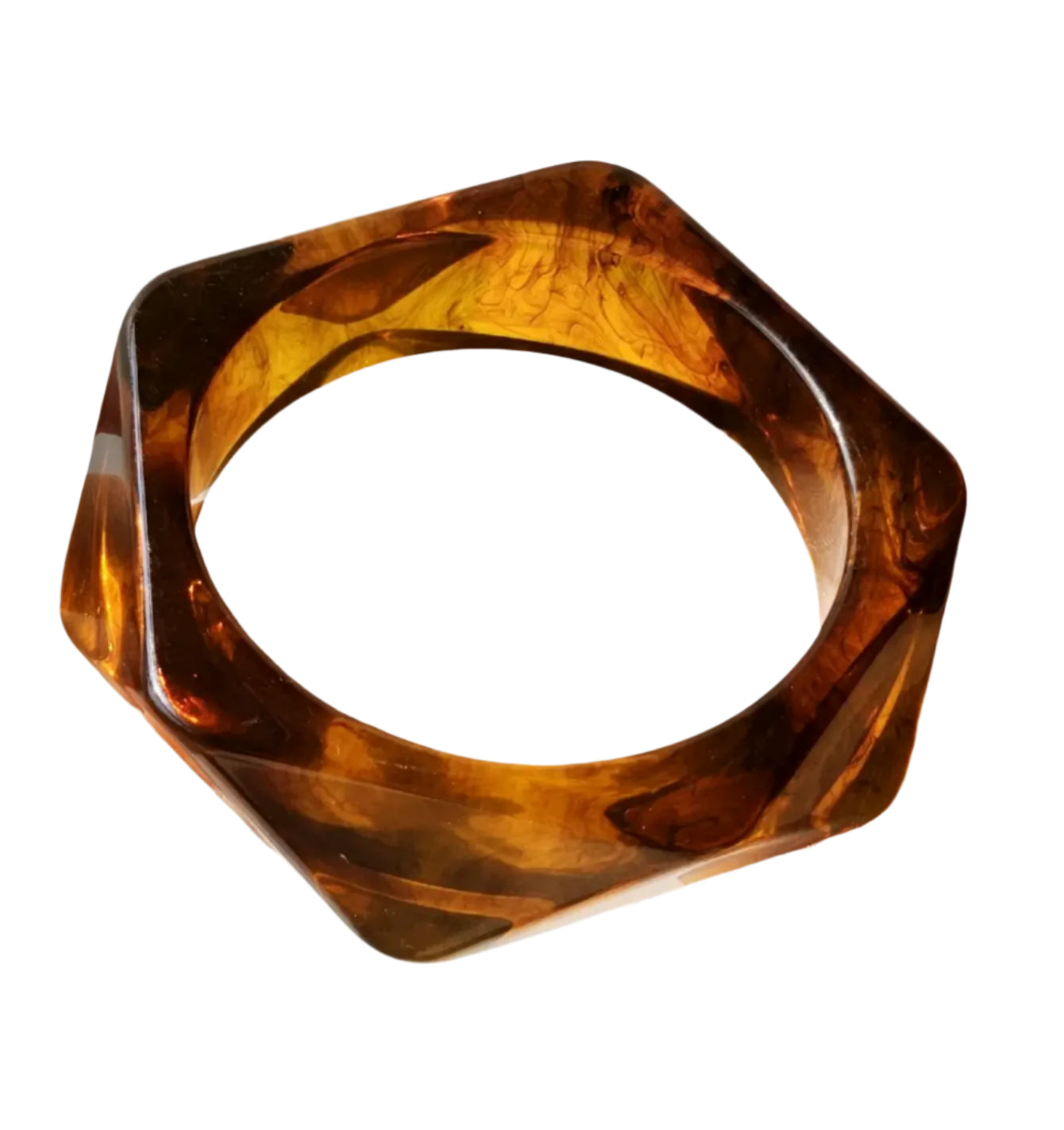 011 - Retro Browns Stackable Bangle Bracelet