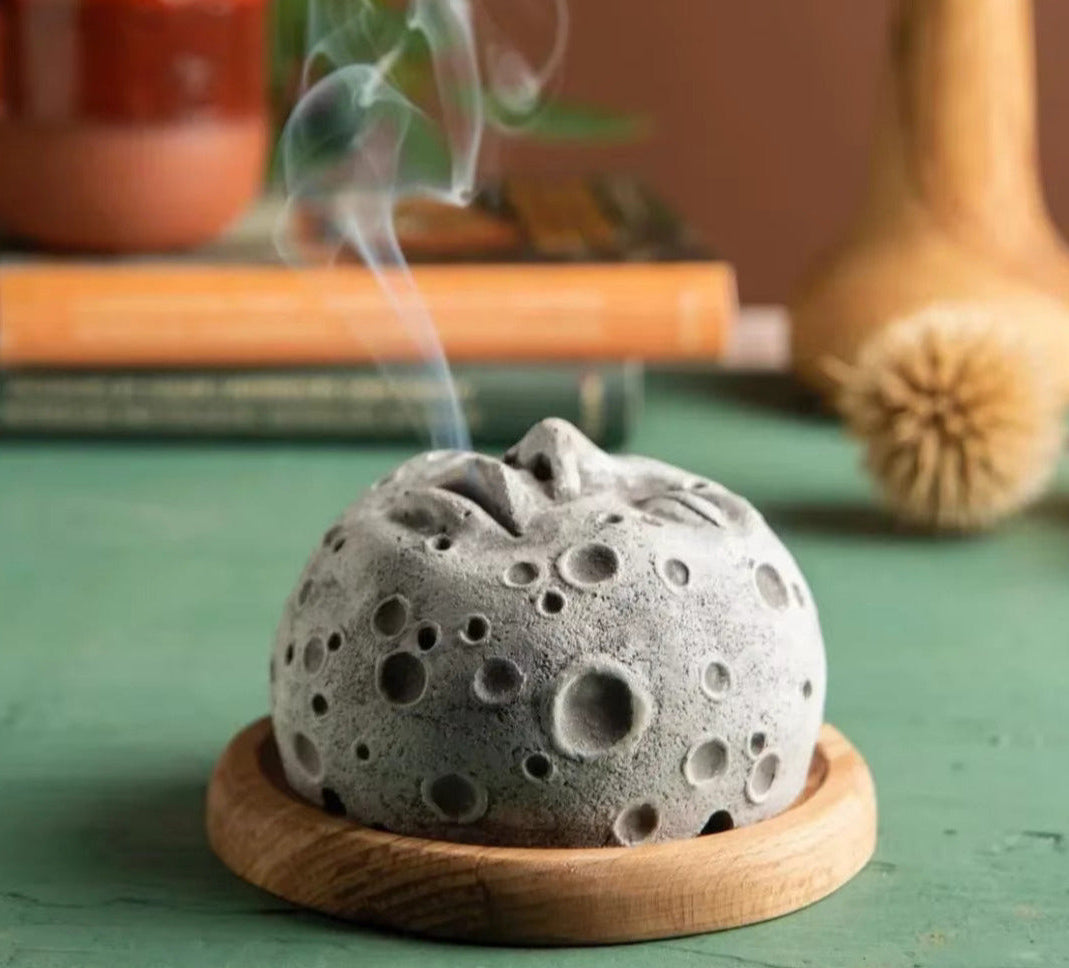 004 - Incense Holder Moonscape