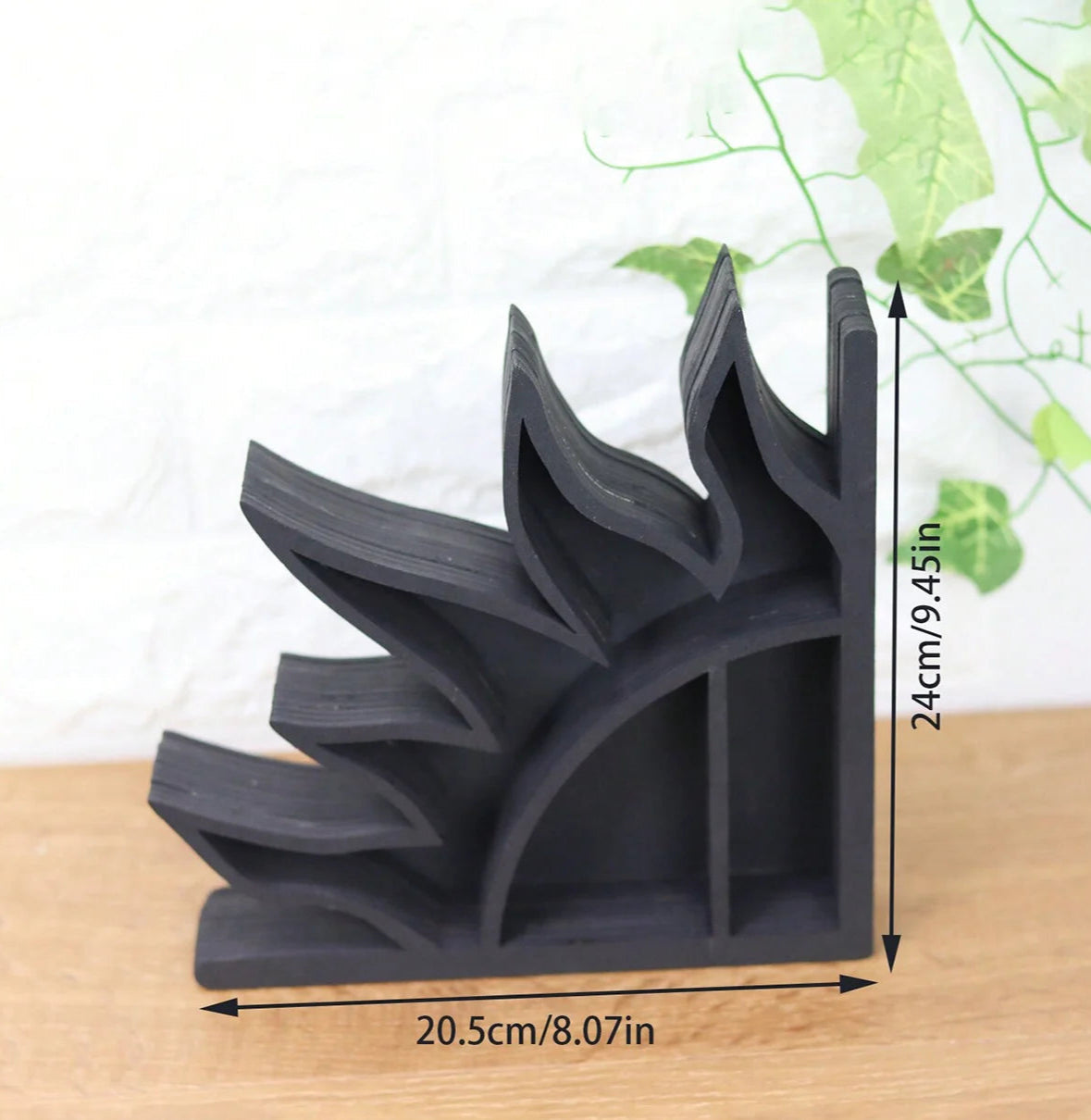 009 - Sun Moon Crystal Shelf Bookend