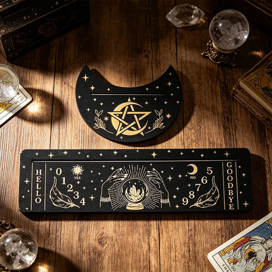 004 - Divination Pendulum Board & Tarot Card Altar