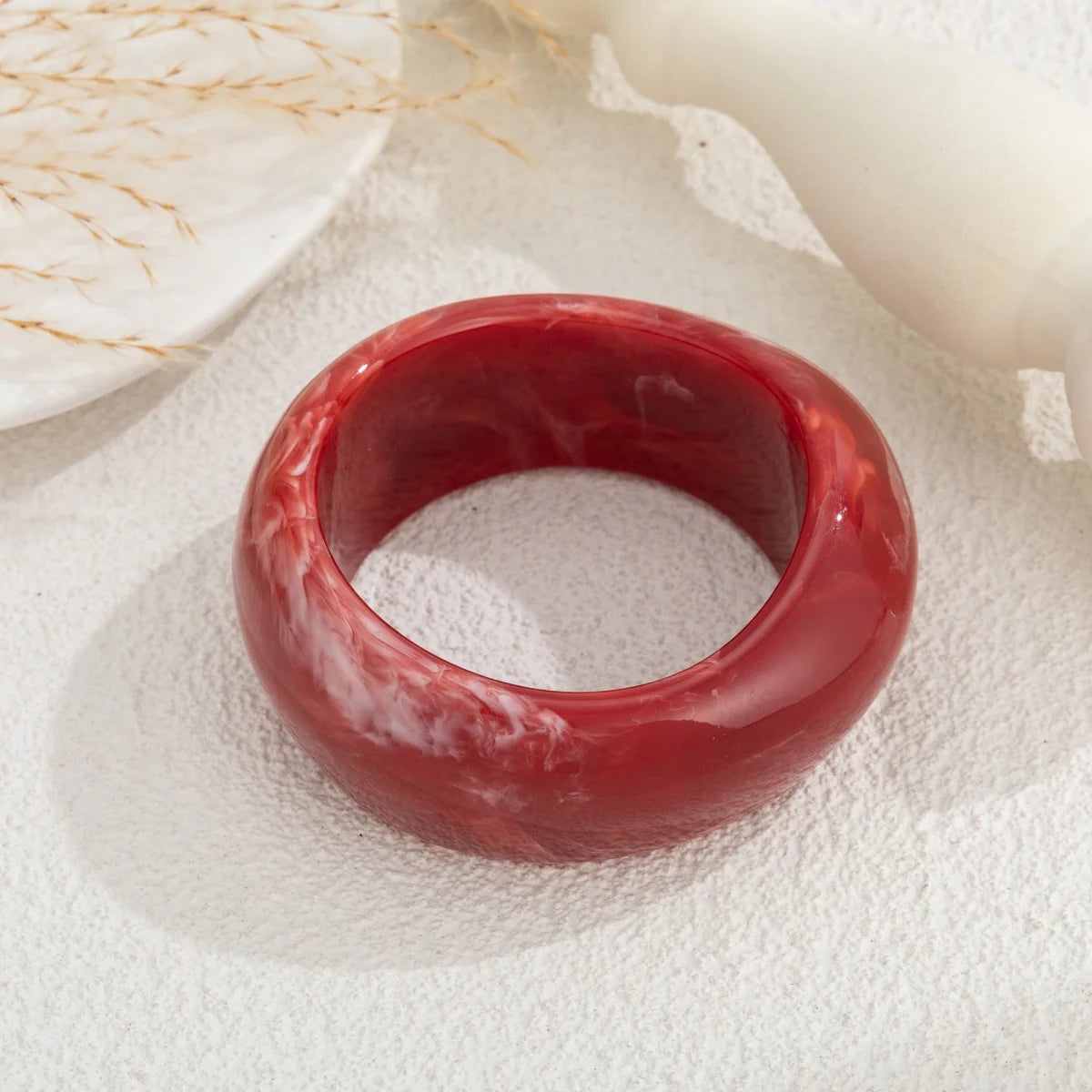 011 - Coffee Retro Bangle Bracelet