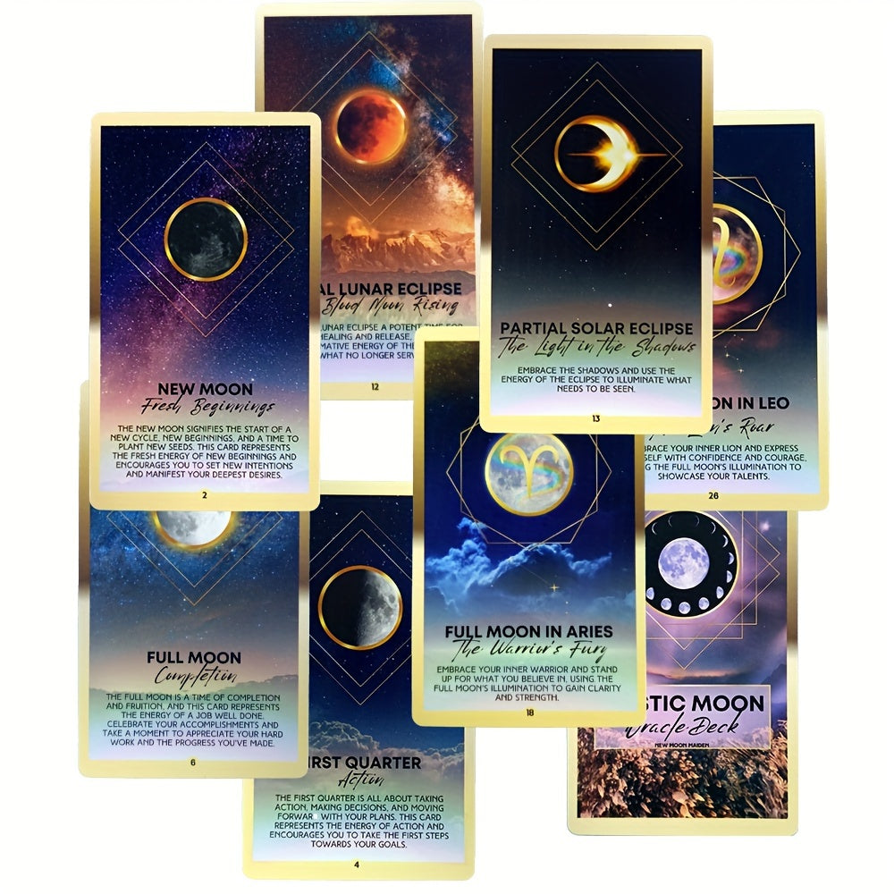005 - Mystic Moon Oracle 44 Cards Deck