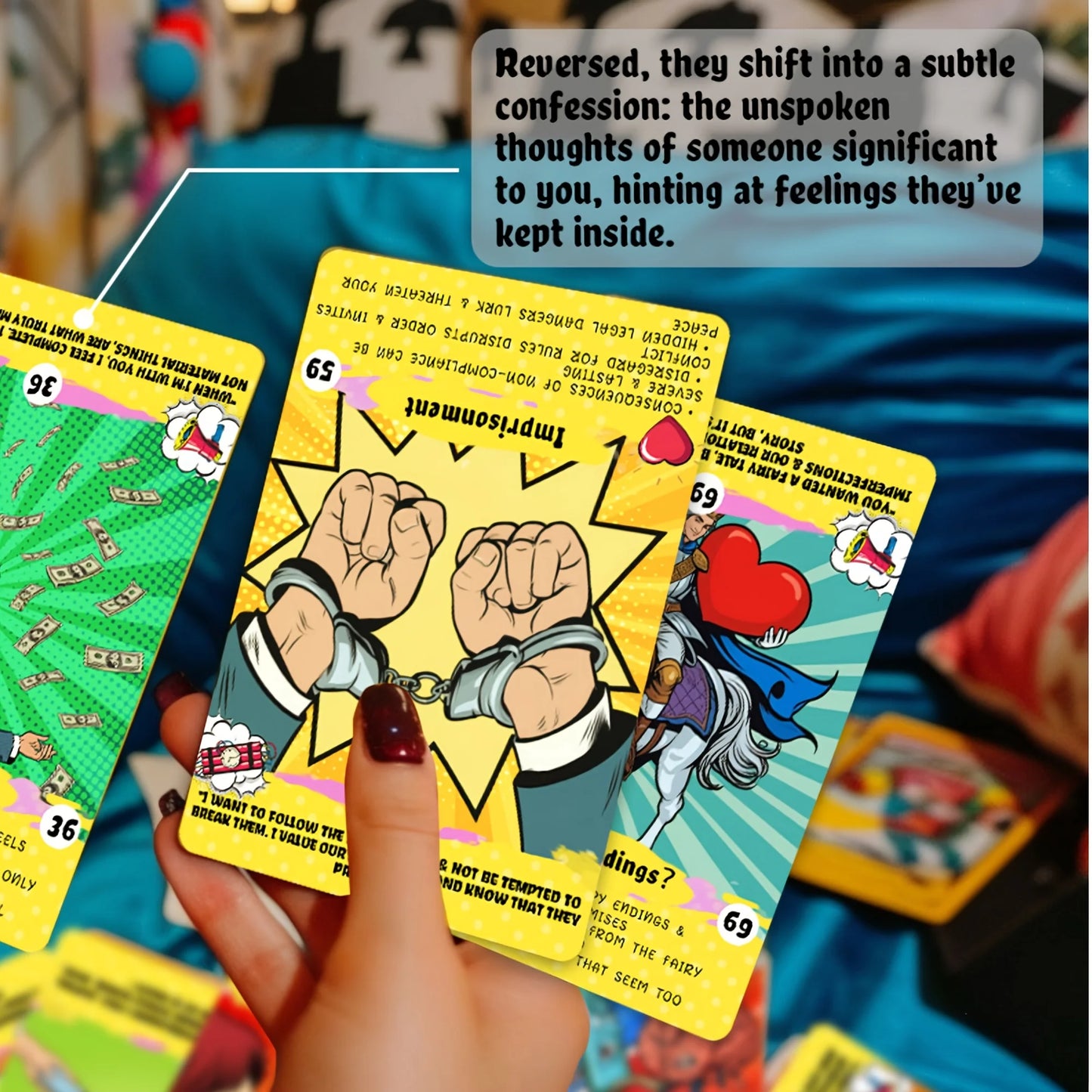 005 - Pop Comics Love & Money 75 Cards Oracle Deck
