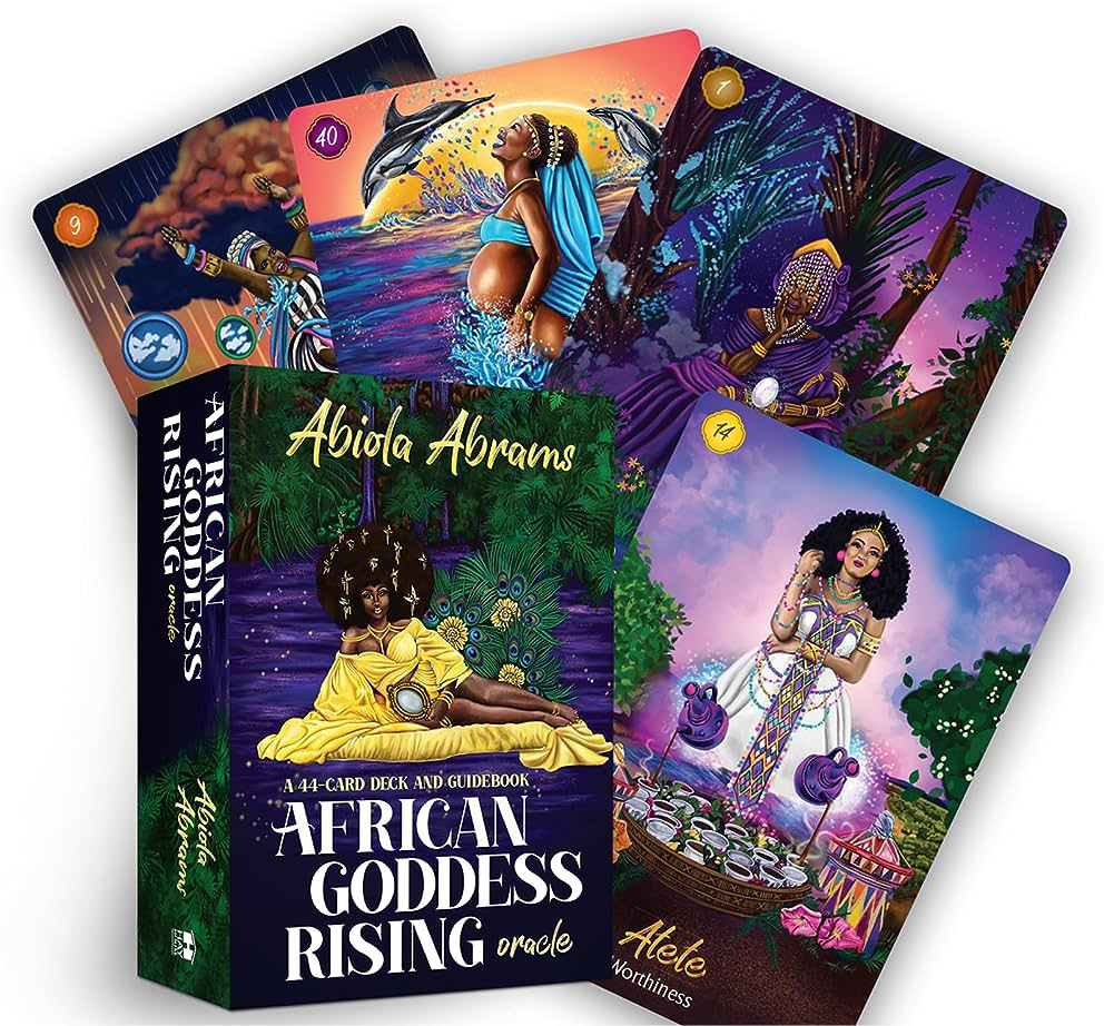 005 - African Goddess Rising Oracle 44 Cards Deck
