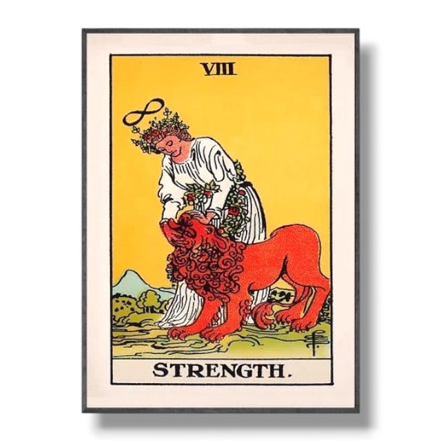 009 - Classic Tarot Canvas Print Wall Art