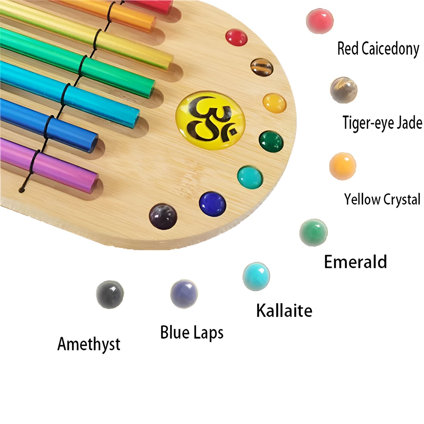 012 - 7 Chakras Sound Beam Energy Chime for Healing & Meditation