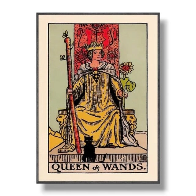009 - Classic Tarot Canvas Print Wall Art