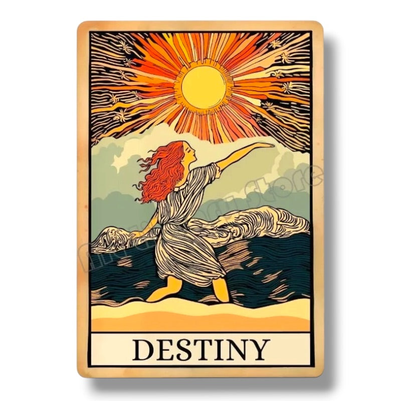 009 - The Audacity Tarot Canvas Print Wall Art