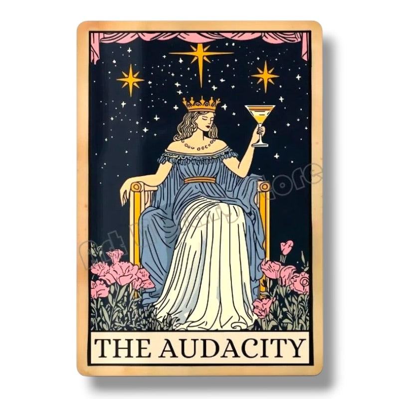 009 - The Audacity Tarot Canvas Print Wall Art