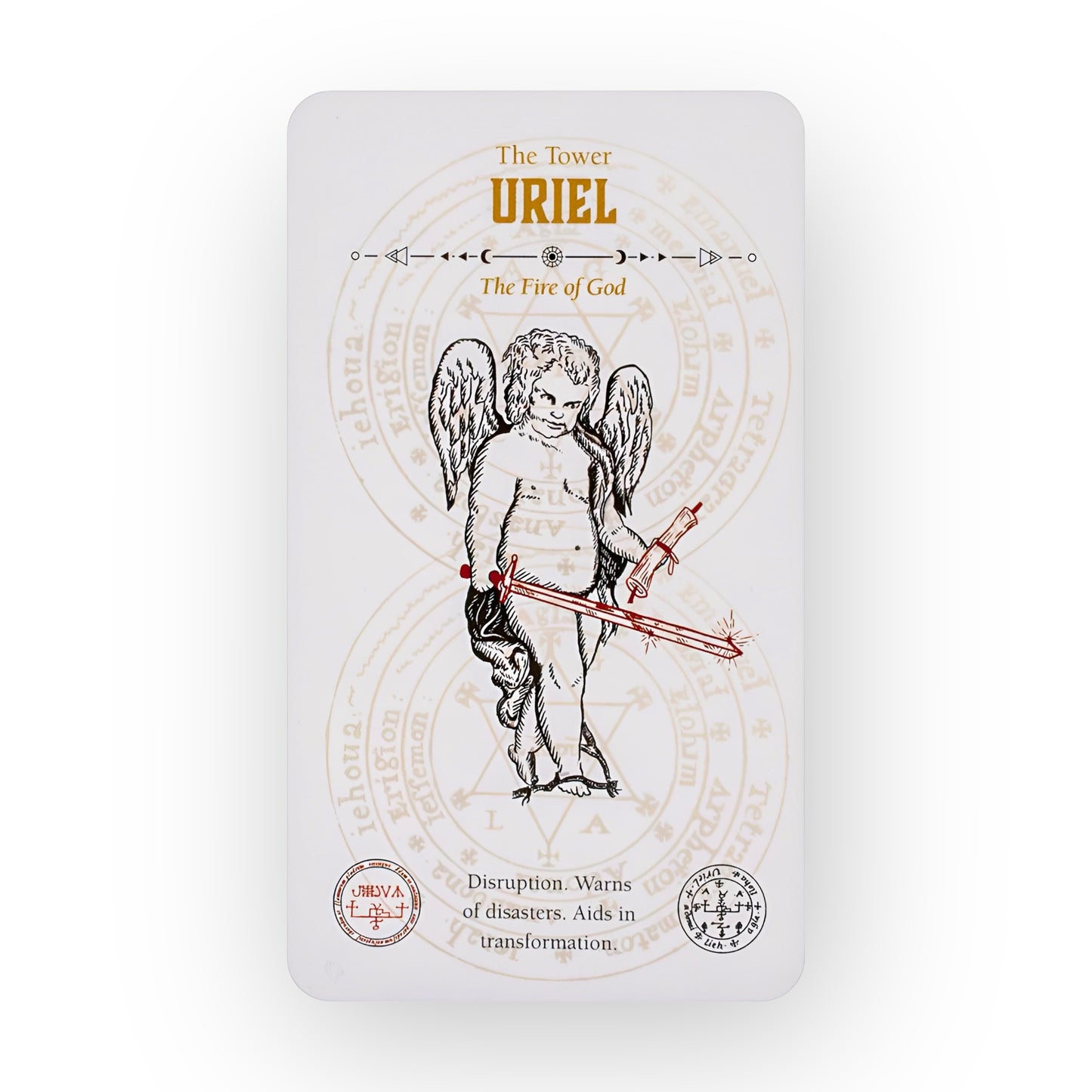 005 - Angel Tarot Deck for Angelic Divination
