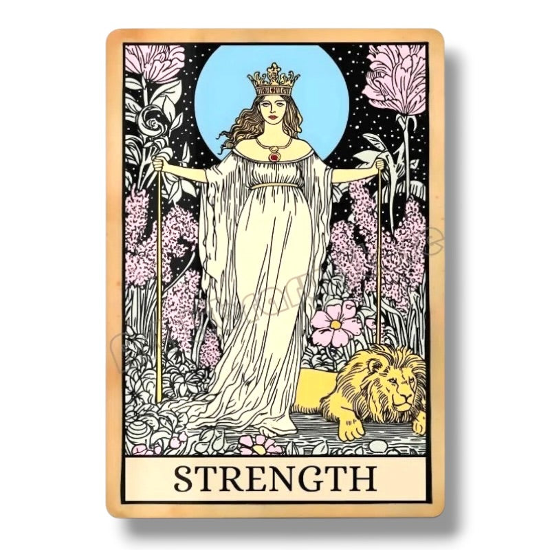 009 - The Audacity Tarot Canvas Print Wall Art