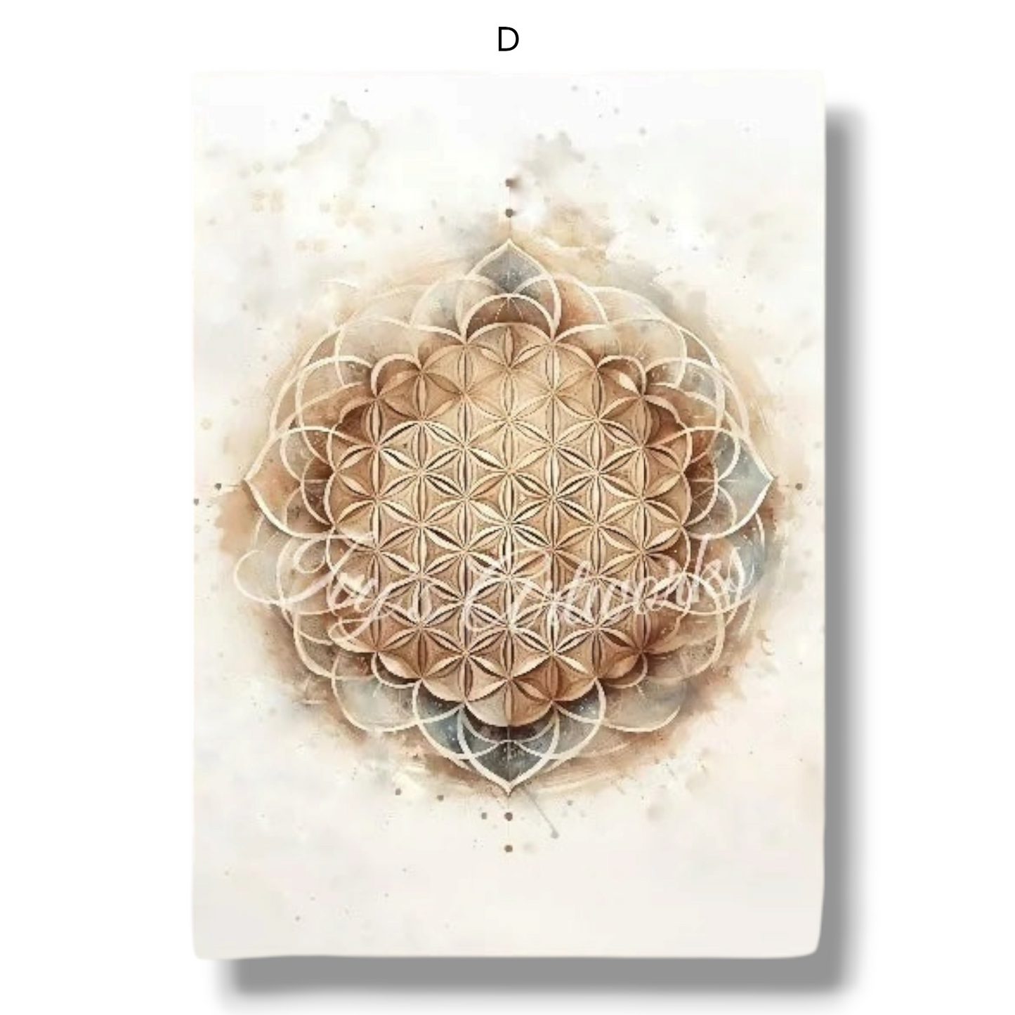 009 - Boho Sacred Geometry Canvas Print Wall Art