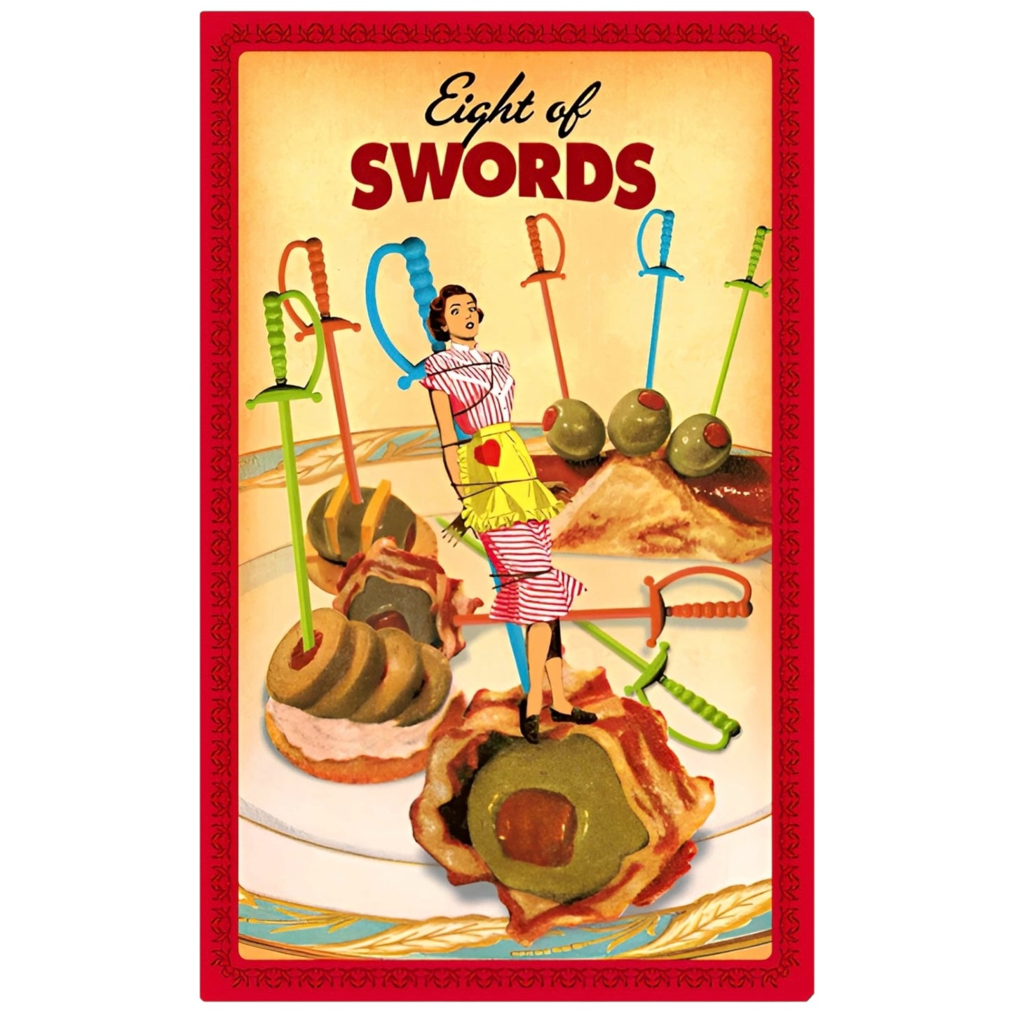 005 - The Housewives Tarot Card Deck for Vintage Divination