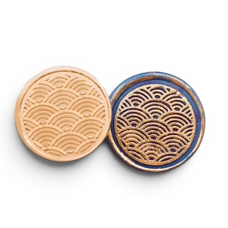 002 - Brass Wax Seal Head