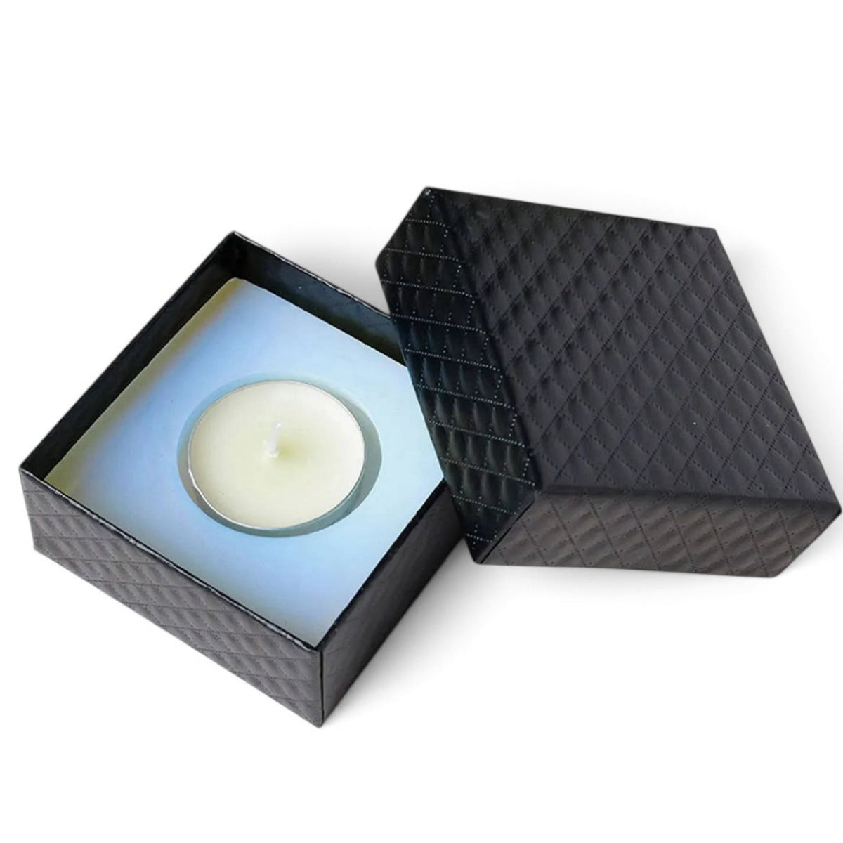 004 - Natural Crystal Stone Tea Light Candle Holder