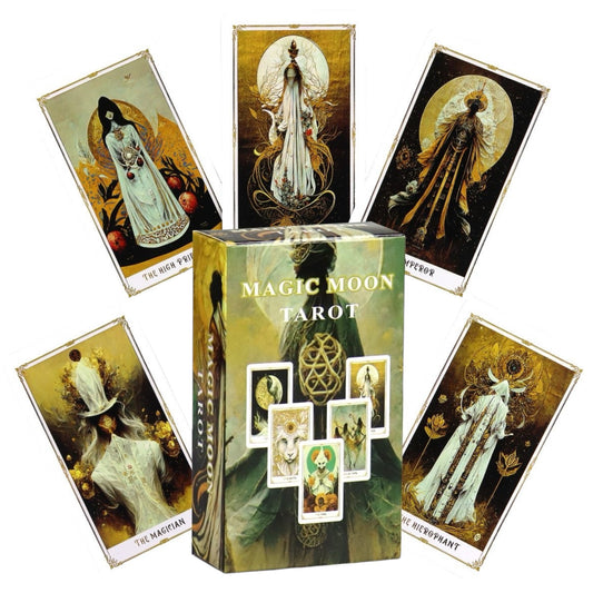 005 - Magic Moon Tarot Deck for Alluring Divination
