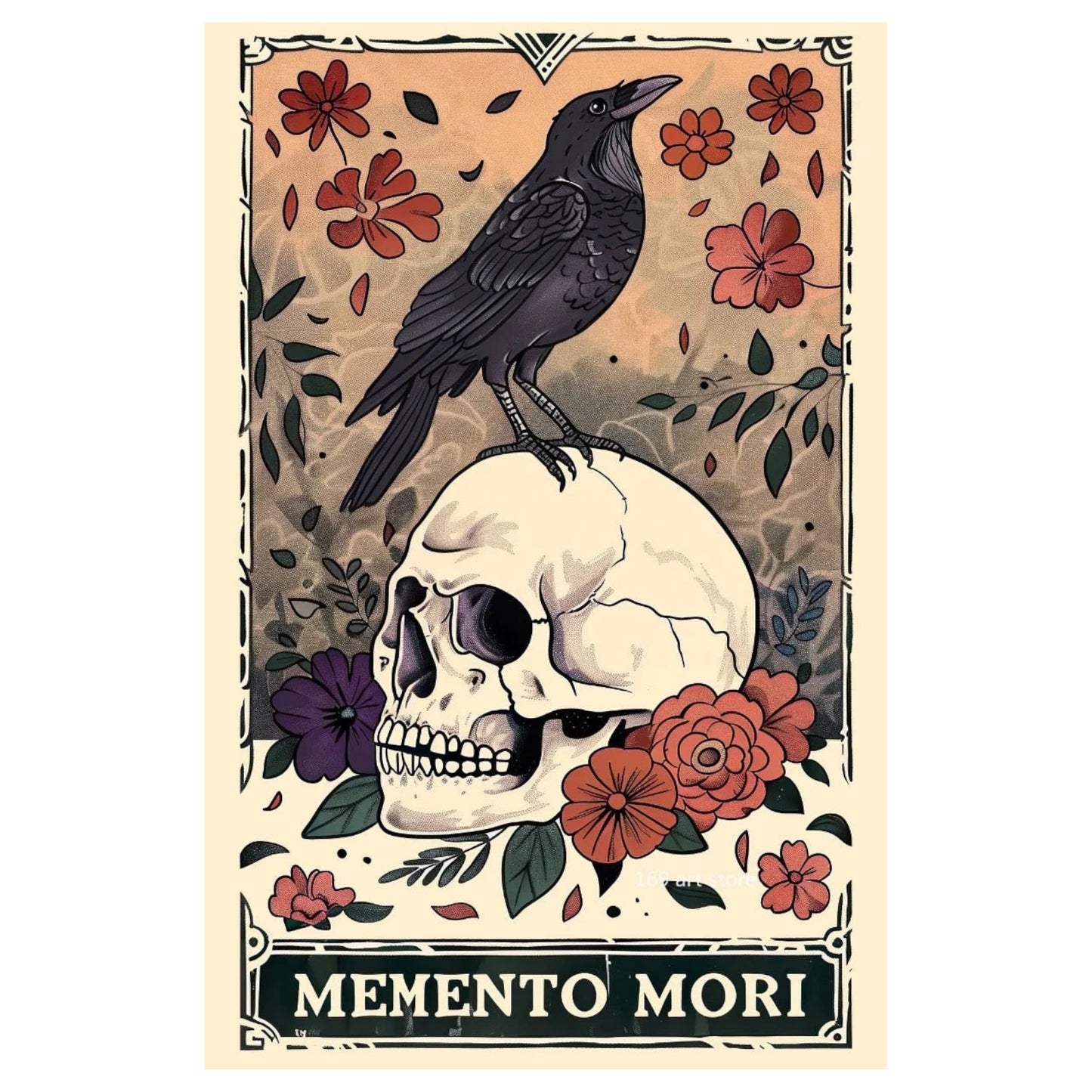 009 - Bohemian Tarot Canvas Wall Art