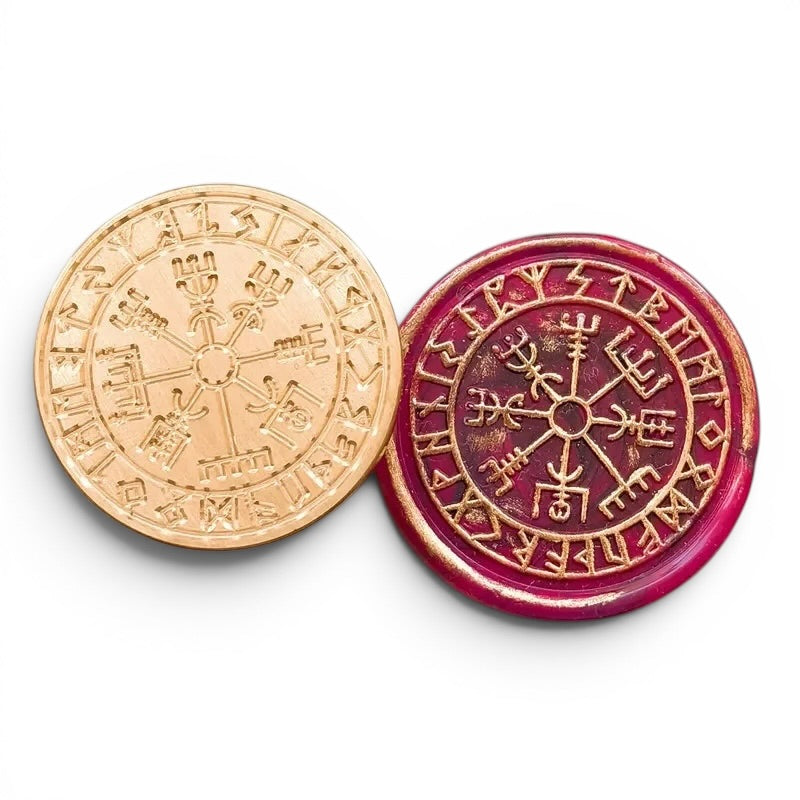 002 - Brass Wax Seal Head