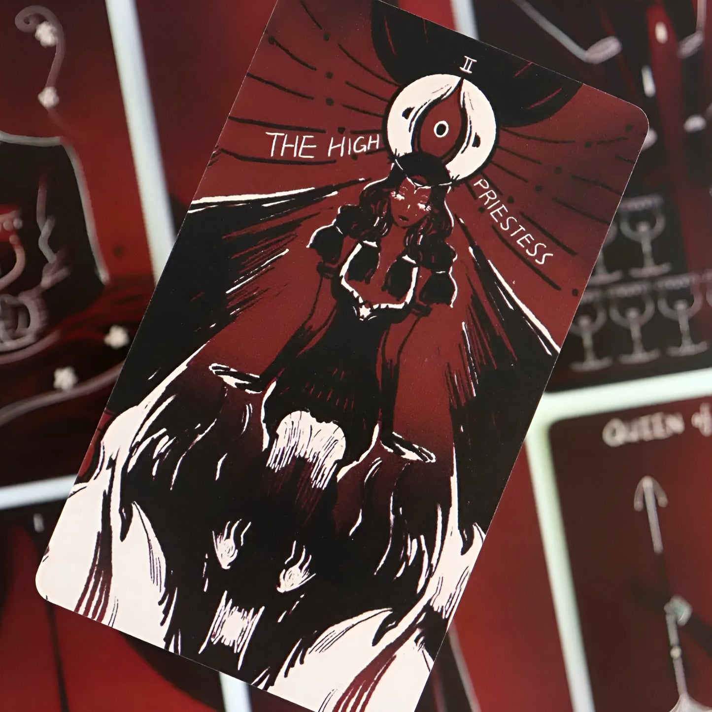 005 - Dirty Red Tarot Deck