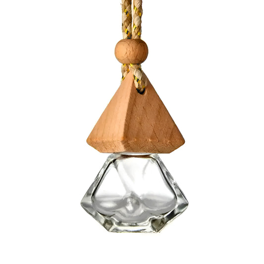 004 - Glass Car Essential Oil Diffuser Refillable Bottle