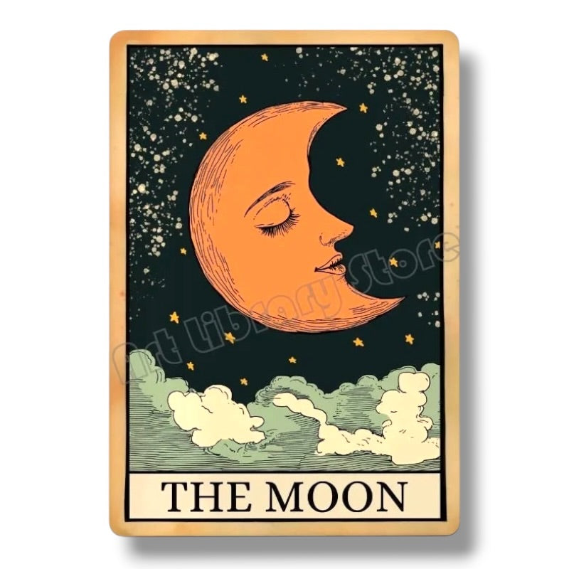 009 - The Audacity Tarot Canvas Print Wall Art