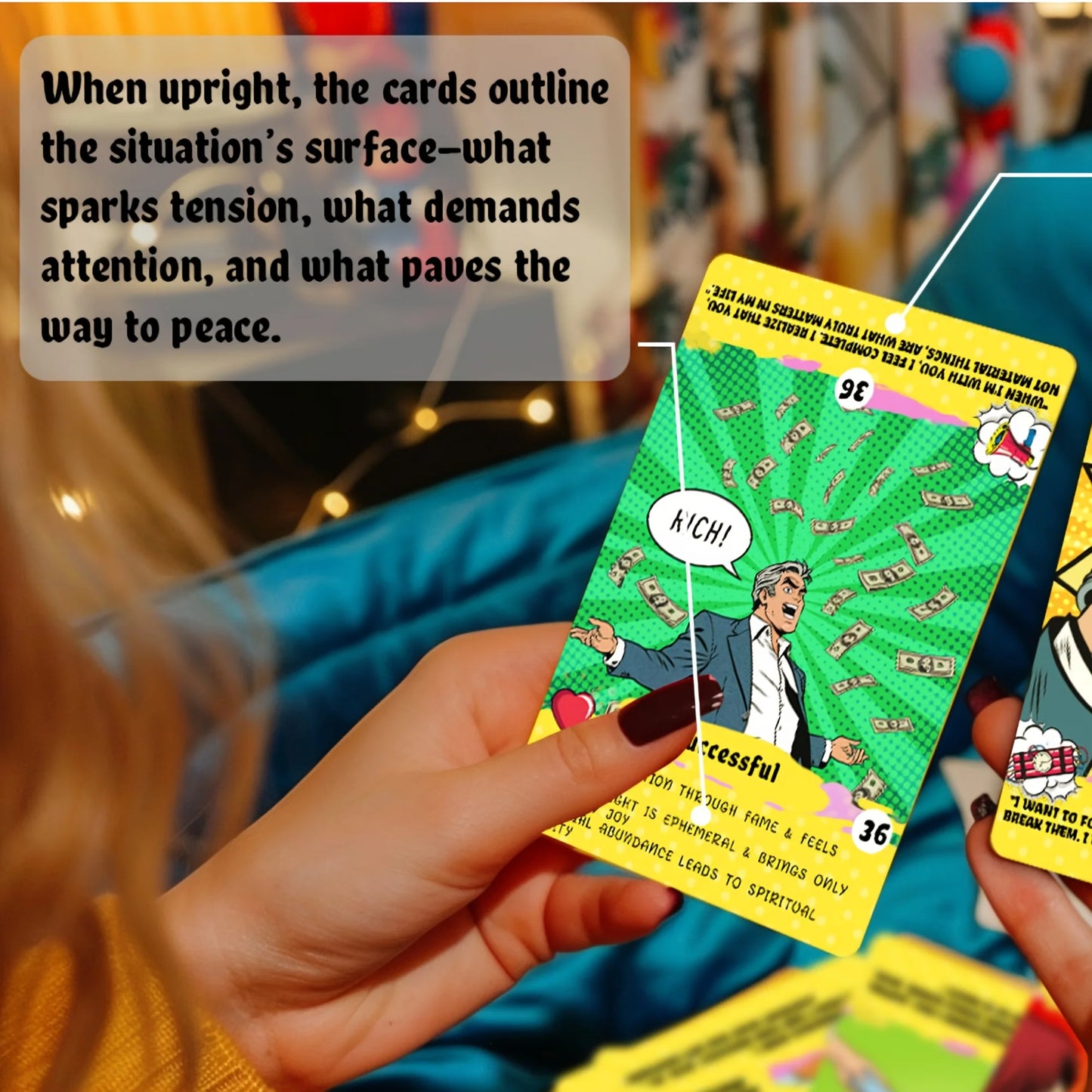 005 - Pop Comics Love & Money 75 Cards Oracle Deck