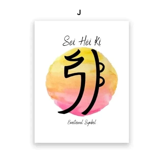 009 - Crown Chakra & Reiki Canvas Print Wall Art
