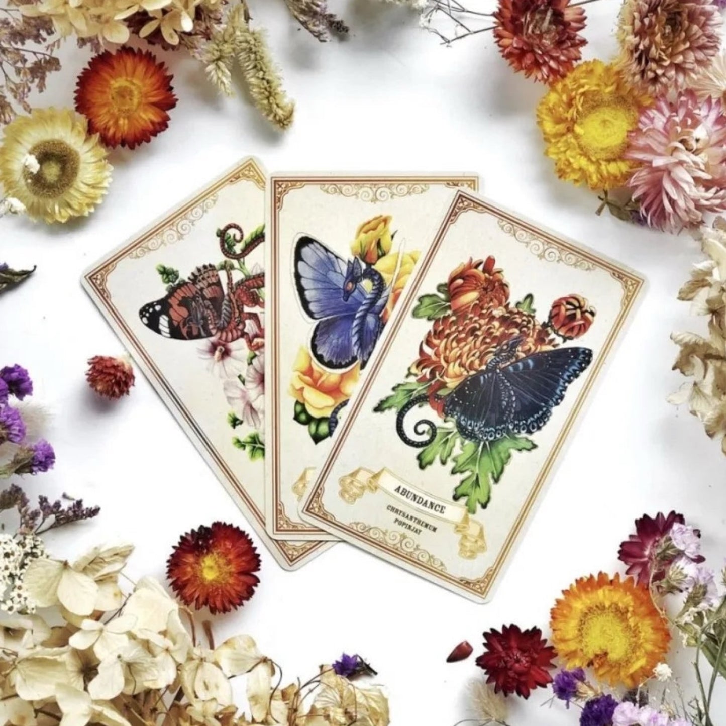 005 - Enchanted Blossoms Empowerment Oracle 44 Cards Deck