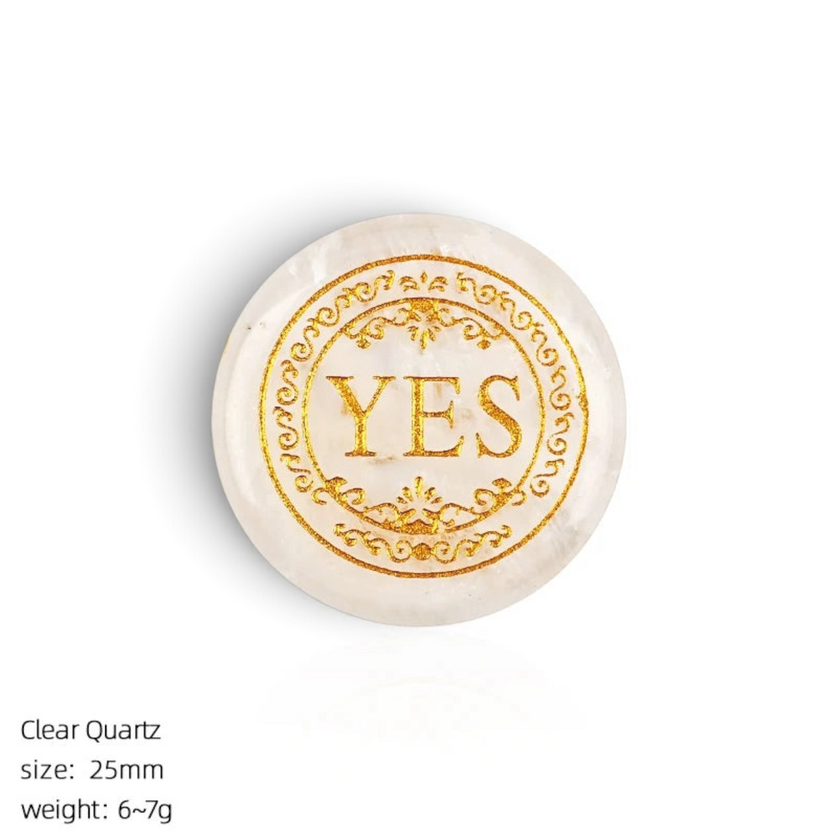 002 - YES or NO Crystal Coin