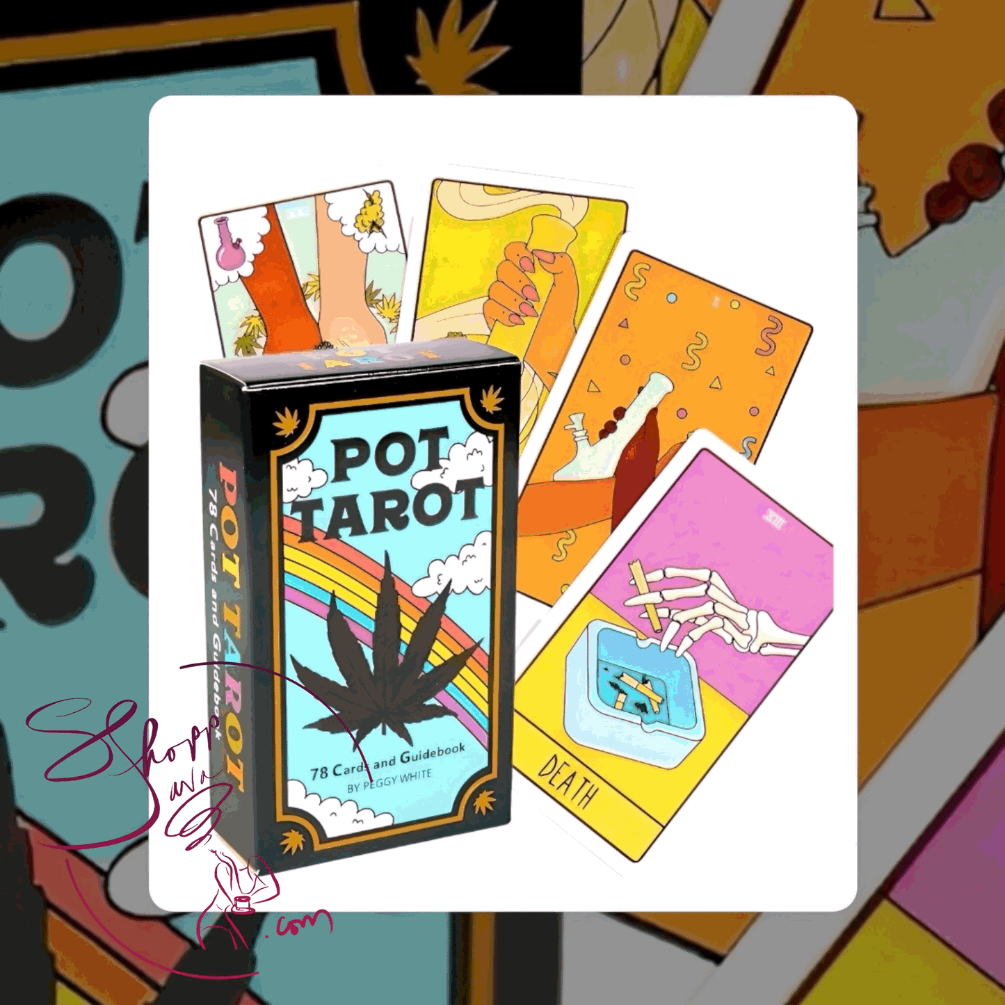 005- Pot Tarot Cards Deck with Guidebook