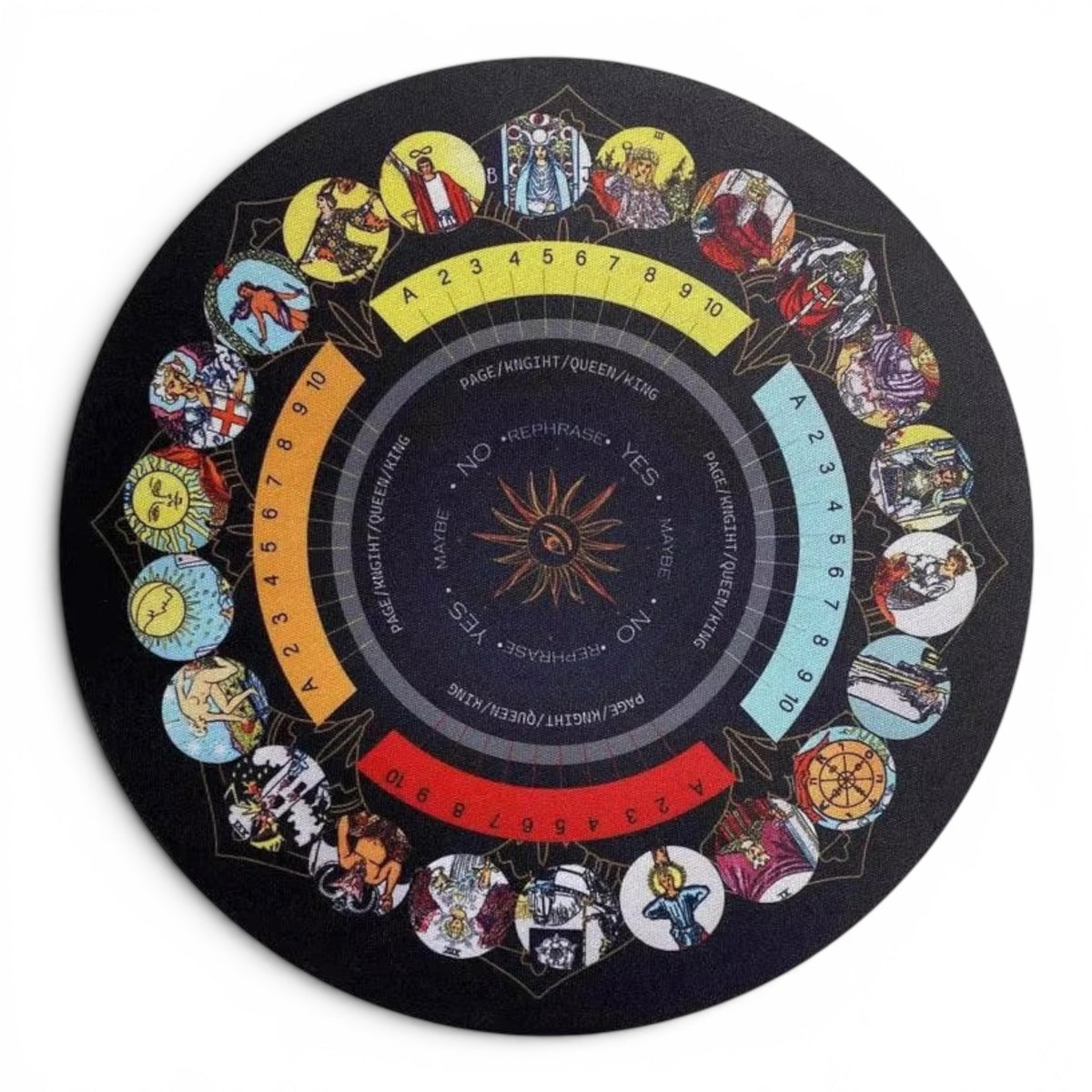 002 - Tarot Wheel Divination Mat