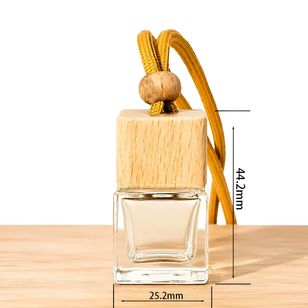 004 - Glass Car Essential Oil Diffuser Refillable Bottle