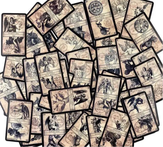 005 - The Oracle Of Heaven And Hell 77 Cards Deck