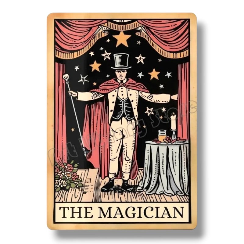 009 - The Audacity Tarot Canvas Print Wall Art
