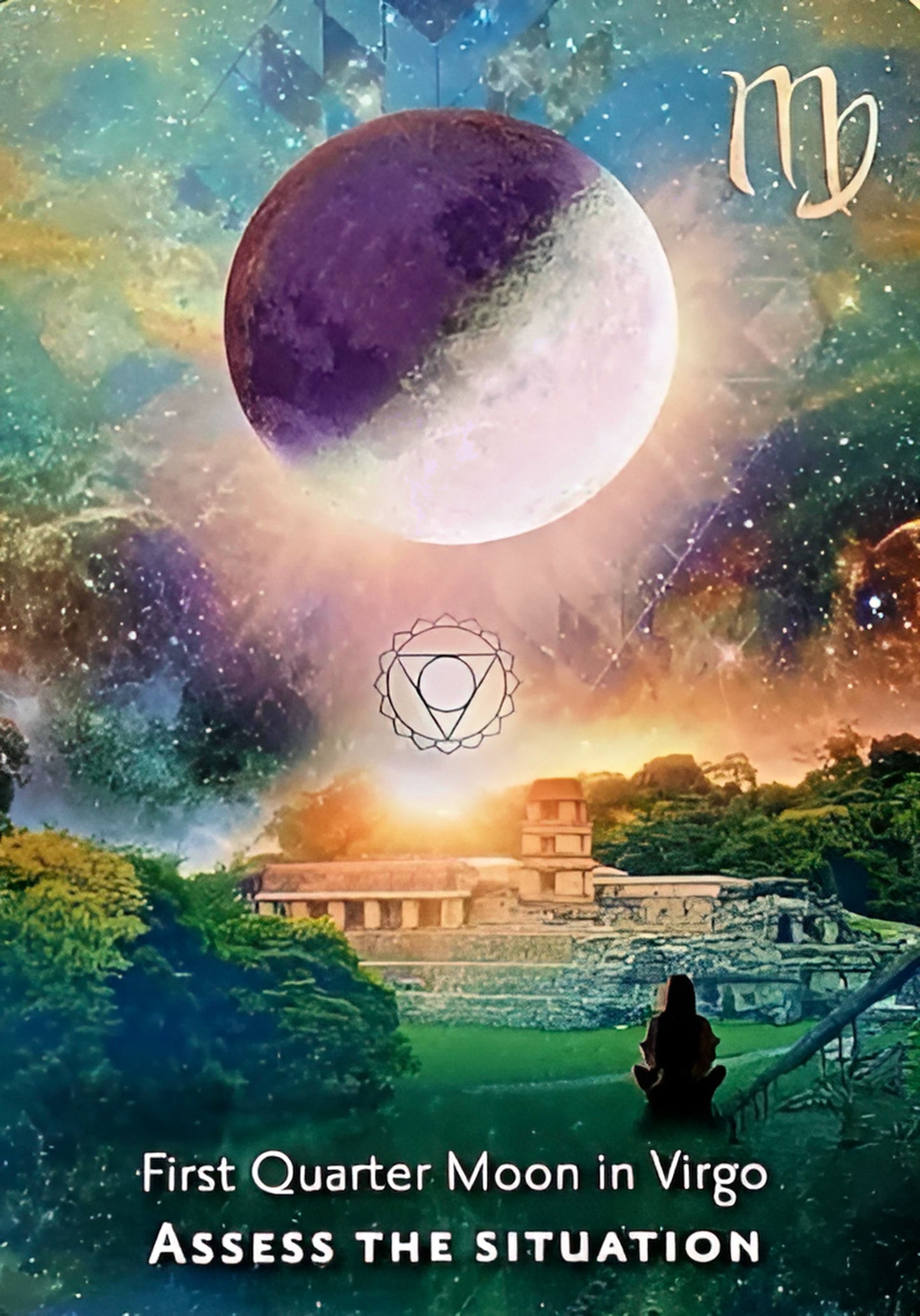 005 - Moonology Manifestation Oracle 48 Cards Deck