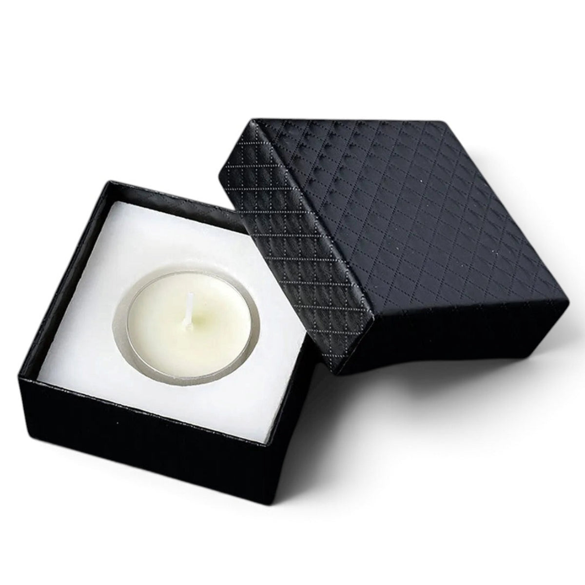 004 - Natural Crystal Stone Tea Light Candle Holder