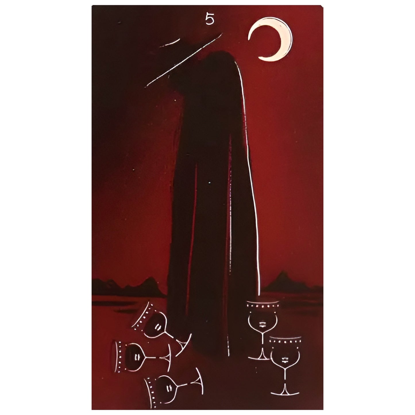 005 - Dirty Red Tarot Deck