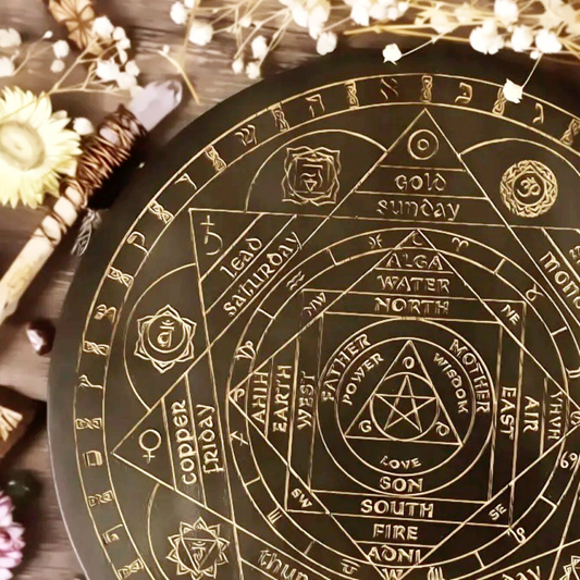 002 - Alchemical Pendulum Board for Divination
