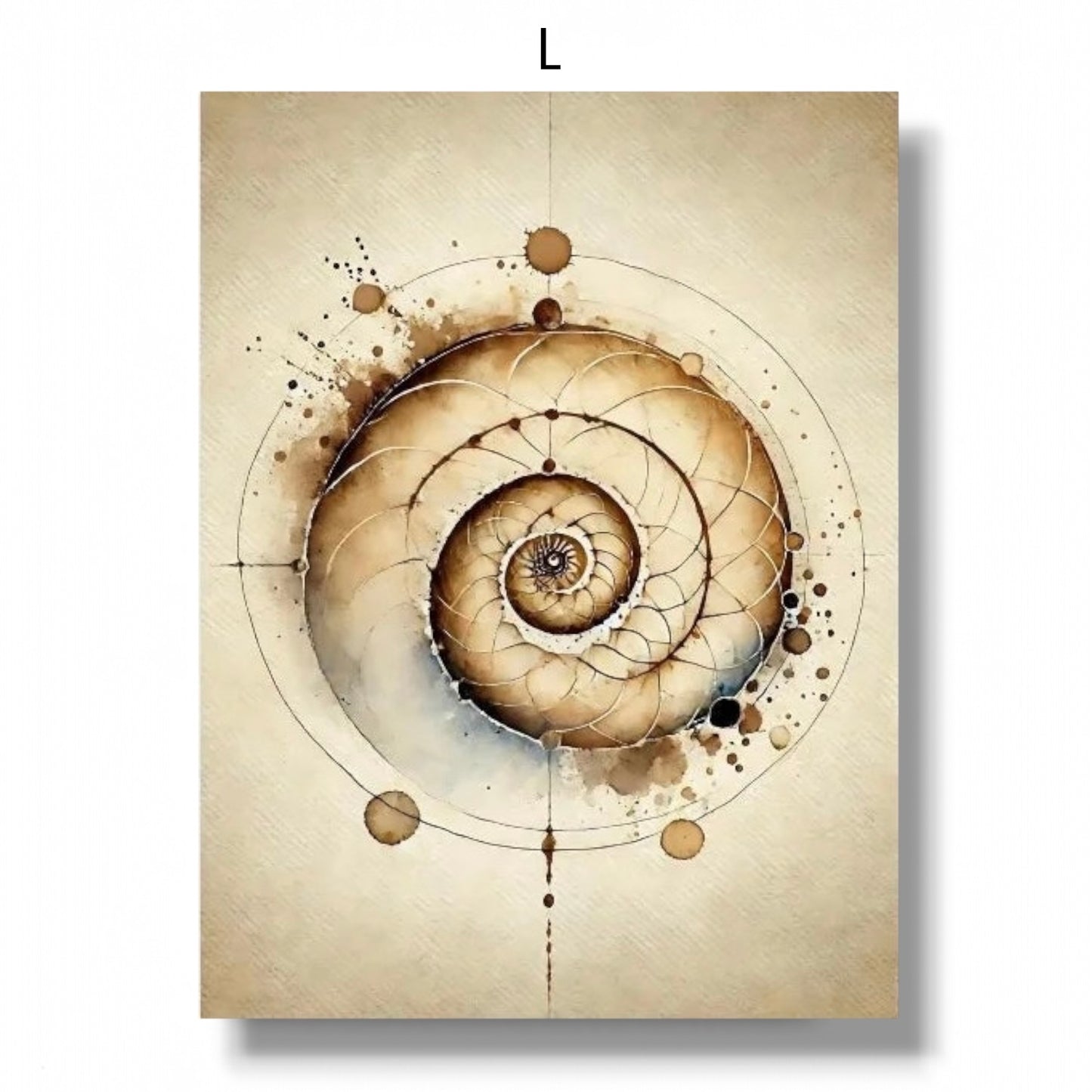 009 - Boho Sacred Geometry Canvas Print Wall Art