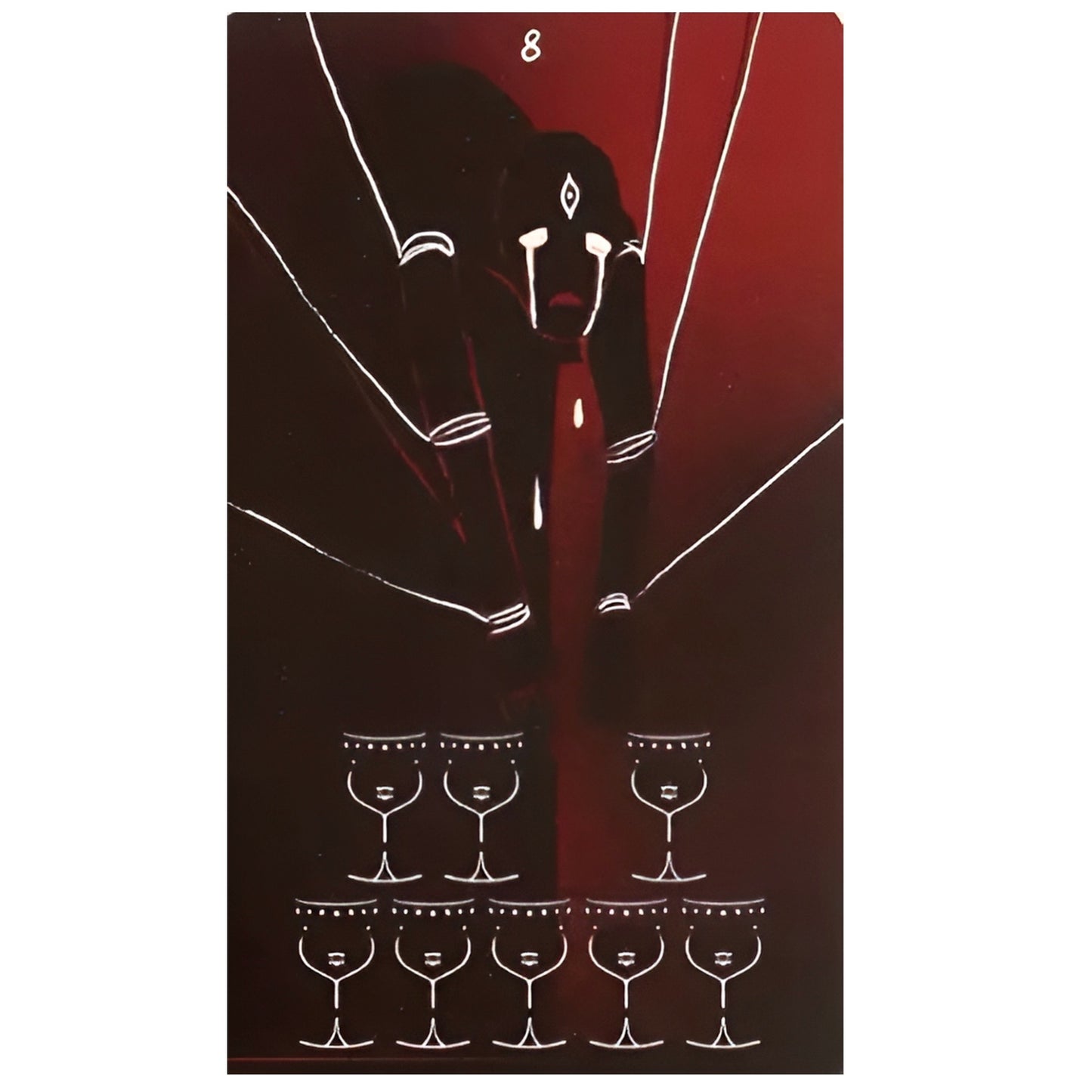 005 - Dirty Red Tarot Deck