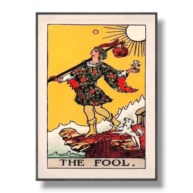 009 - Classic Tarot Canvas Print Wall Art