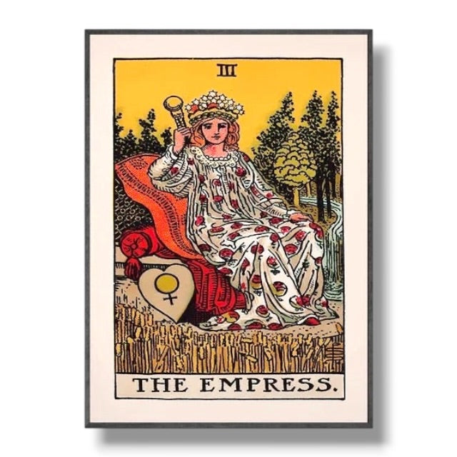 009 - Classic Tarot Canvas Print Wall Art