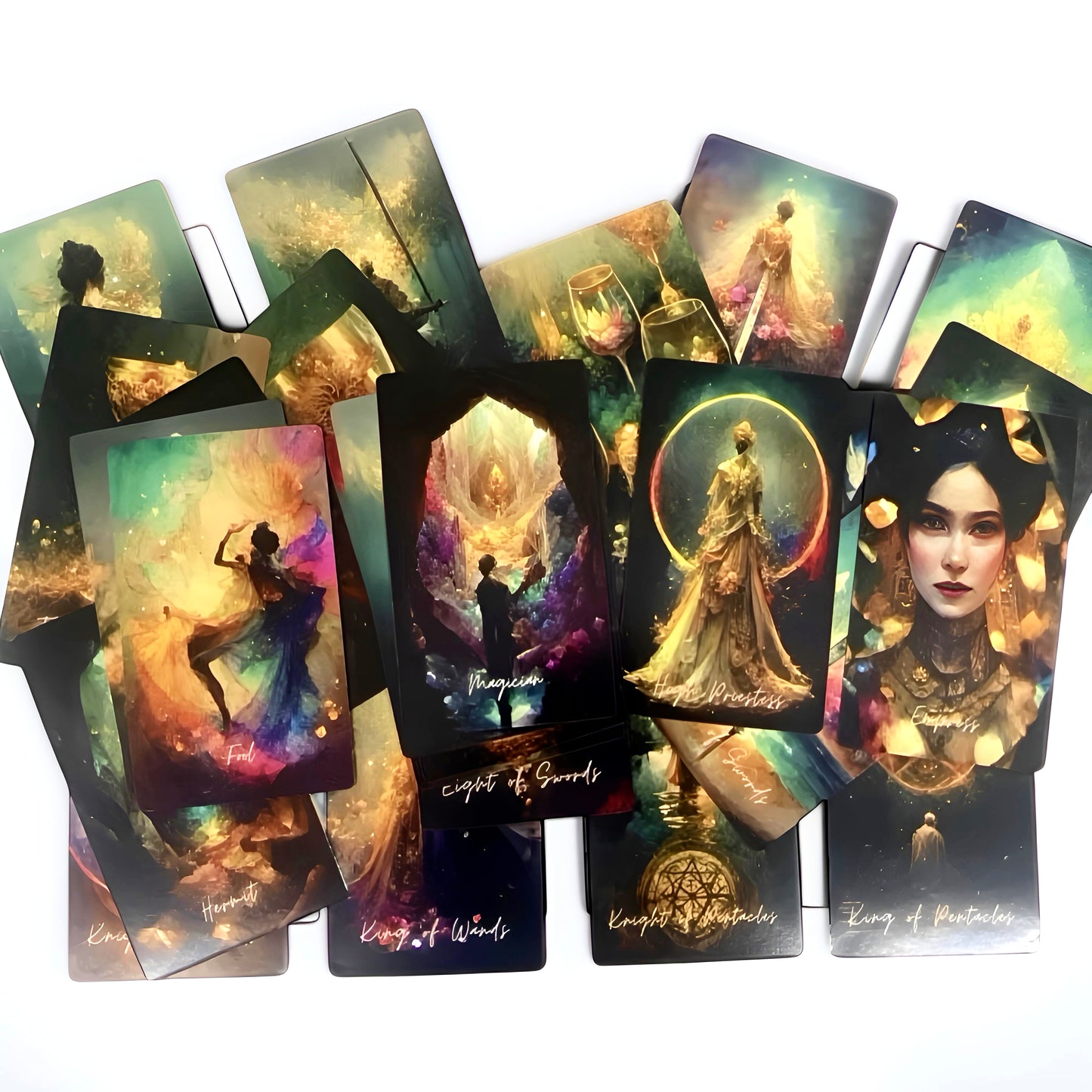 005 - Artificial Intelligence: Lune de L'Universe Moon Tarot Deck for Fated Divination