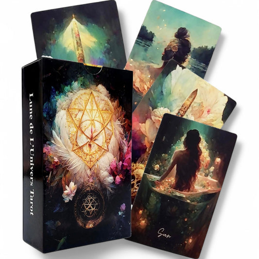 005 - Artificial Intelligence: Lune de L'Universe Moon Tarot Deck for Fated Divination