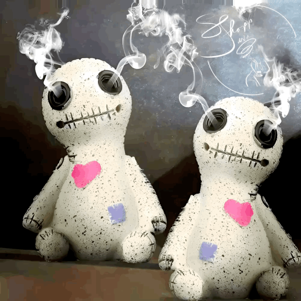 004 - Voodoo Doll Incense Holder