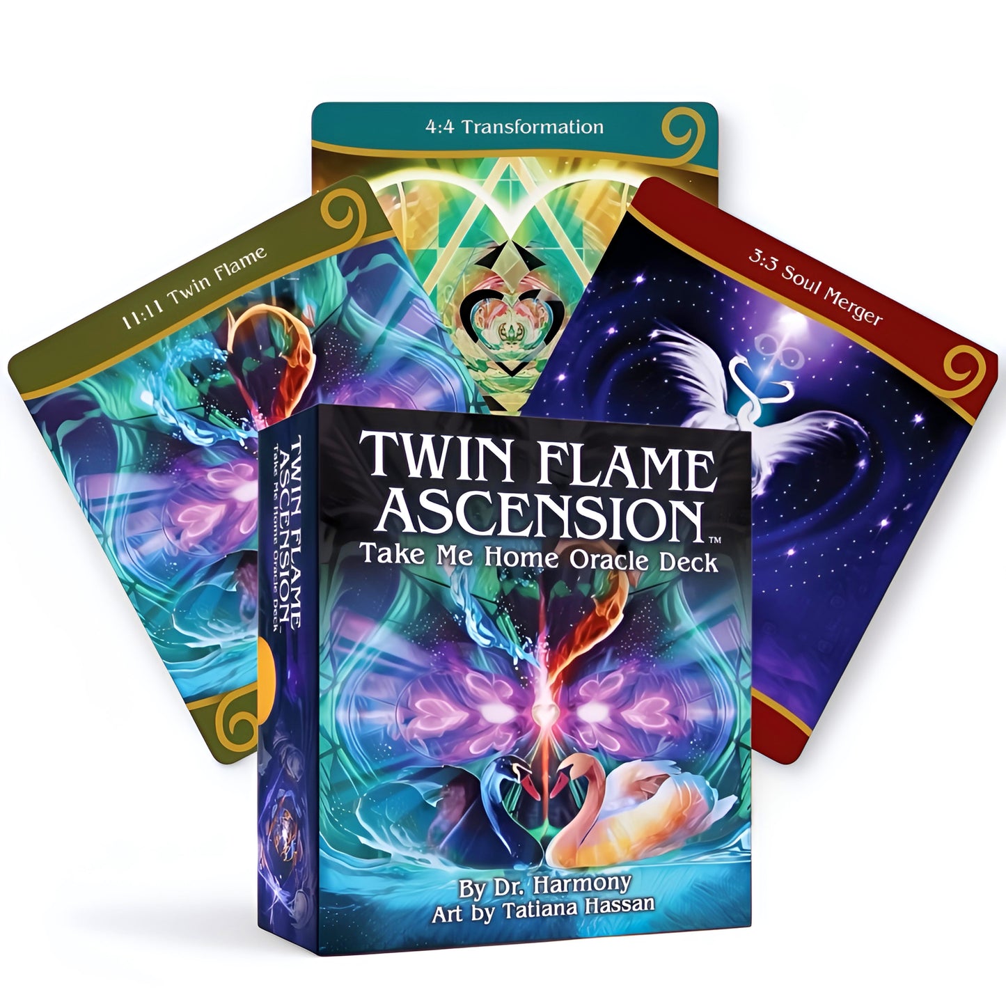 005 - Twin Flame Ascension Take Me Home Oracle 55 Cards Deck