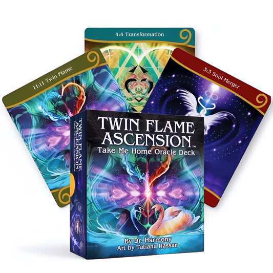 005 - Twin Flame Ascension Take Me Home Oracle 55 Cards Deck